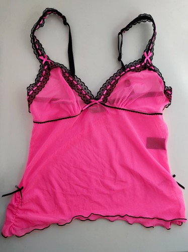 Senza y2k hot pink mesh - hot,