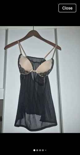 Y2k lace senza black - la,