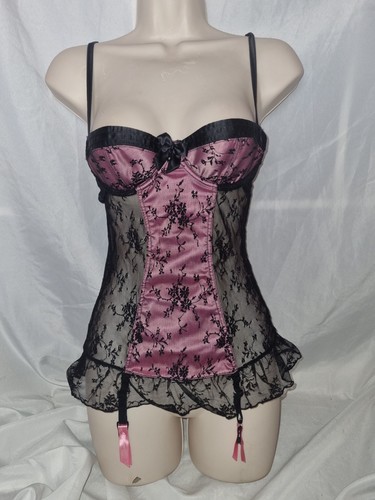 Gorgous black pink - pink, senza