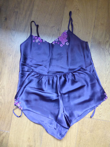 Senza size purple silky - size, 8