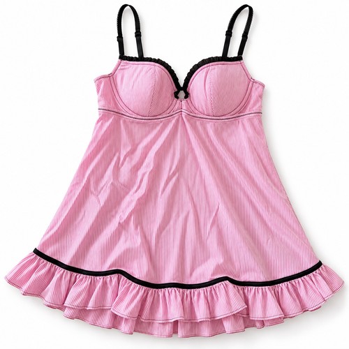 Senza pink pinstripe - la,