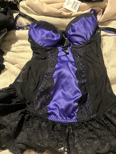 Senza black purple - senza, lace